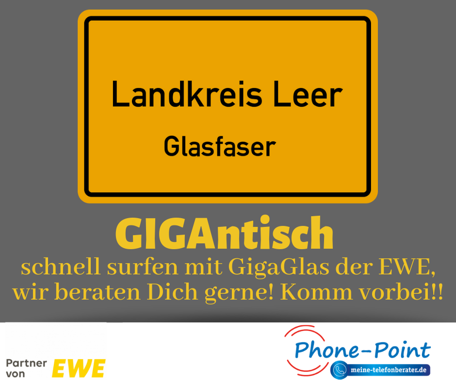 You are currently viewing In Kooperation mit EWE: Glasfaser im Landkreis Leer