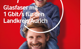 In Kooperation mit Vodafone: Breitbandnetz im Landkreis Aurich